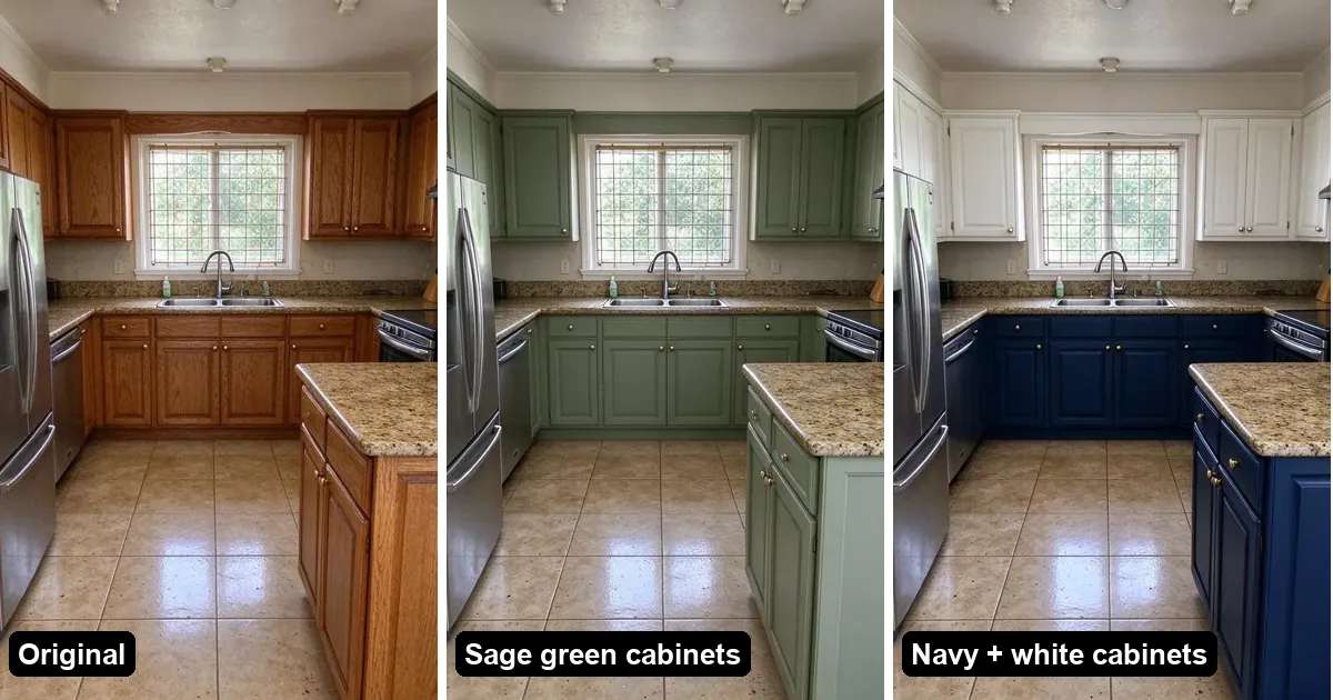 Change Only Kitchen Cabinets With AI (Before You Reface)