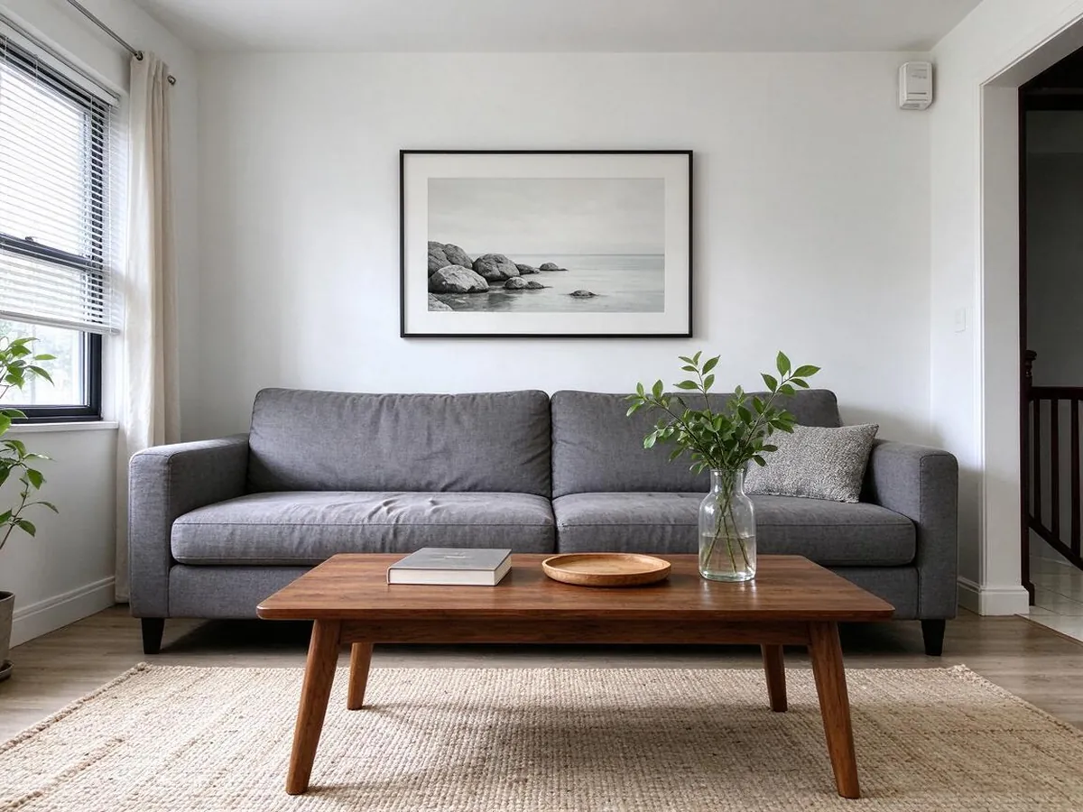 Sage green walls only – Before